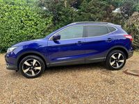 Used Nissan Qashqai N-TEC 115 HP (84 kW) 2015 Blue SUV