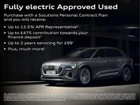 Usado Audi e-tron Black Edition 300 kW (408 CV) 2023 Azul SUV