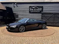 Used Audi R8 Spyder Design 525 HP (386 kW) 2014 Black Cabriolet
