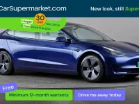Usado Tesla Model 3 Standard Range 208 kW (283 HP) 2021 Azul Sedan