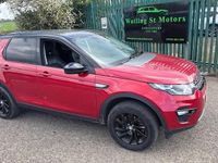 Used Land Rover Discovery Sport SE 180 HP (132 kW) 2017 Red SUV
