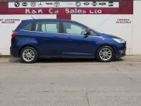 Used Ford Grand C-Max Zetec 120 HP (88 kW) 2016 Blue MPV