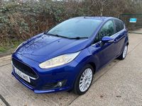 Used Ford Fiesta Titanium 2014 Blue Hatchback