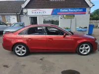 Used Audi A4 163 HP (119 kW) 2013 Red Sedan