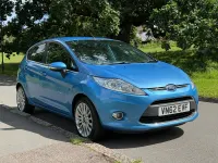 Used Ford Fiesta Titanium 70 HP (51 kW) 2012 Blue Hatchback