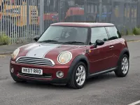 Used Mini ONE Hatch 95 HP (69 kW) 2007 Red Hatchback