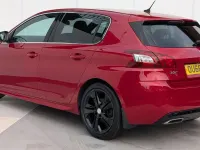 Used Peugeot 308 GT-line 130 HP (95 kW) 2017 Red Hatchback