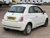 Used Fiat 500 Pop 69 HP (50 kW) 2011 White Hatchback