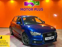 Used Audi A1 Sportback S-Line 105 HP (77 kW) 2013 Blue Hatchback