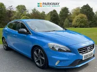 Used Volvo V40 R-Design 2016 Blue Hatchback