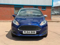 Used Ford Fiesta Zetec 2015 Blue Hatchback