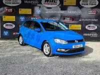 Used VW Polo Match 60 HP (44 kW) 2016 Blue Hatchback