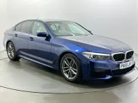Used BMW 520 M Sport 190 HP (139 kW) 2018 Blue Sedan