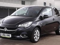 Used Vauxhall Corsa Sportive 95 HP (69 kW) 2016 Black Hatchback