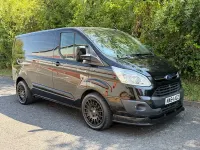 Used Ford Transit Custom Limited 125 HP (91 kW) 2014 Black Van