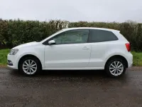 Second-hand VW Polo Match 75 CP (55 kW) 2016 Alb Hatchback