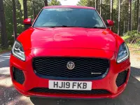 Used Jaguar E-Pace R-Dynamic 245 HP (180 kW) 2019 Red SUV
