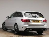 Used Mercedes C300 AMG Line Premium 258 HP (189 kW) 2019 Silver Estate