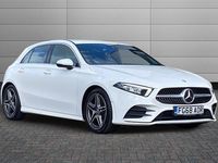 Used Mercedes A200 AMG line 163 HP (119 kW) 2018 White Hatchback