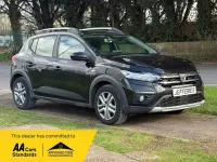 Begagnad Dacia Sandero Comfort 90 HK (66 kW) 2022 Svart Halvkombi