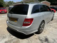 Used Mercedes C200 2011 Silver Estate
