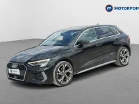 Used Audi A3 S-Line 2023 Black Sedan