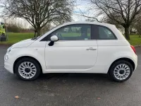 Used Fiat 500 Lounge 69 HP (50 kW) 2020 White Hatchback