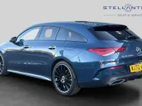 Used Mercedes CLA220 AMG line 187 HP (137 kW) 2023 Blue Sedan
