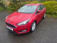 Used Ford Focus Zetec 120 HP (88 kW) 2015 Red Estate