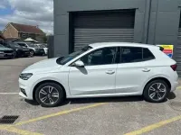 Used Skoda Fabia SE L 70 HP (51 kW) 2022 White Hatchback
