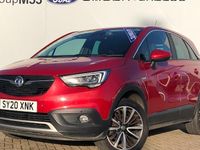 Used Vauxhall Crossland X Elite 131 HP (96 kW) 2020 Red SUV