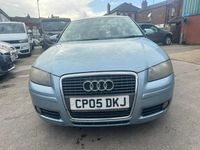 Begagnad Audi A3 2005 Blå Halvkombi