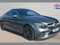 Used Mercedes C43 AMG Premium Plus 390 HP (286 kW) 2020 Grey Coupe