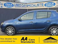 Used Dacia Sandero Ambiance 75 HP (55 kW) 2016 Blue Hatchback