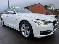 Usado BMW 320 Sport Line 2014 Blanco Familiar