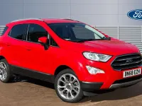 Used Ford Ecosport Titanium 125 HP (91 kW) 2018 Red SUV