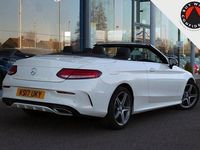 Used Mercedes C220 AMG line 170 HP (125 kW) 2017 White Cabriolet