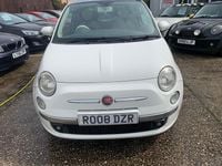 Used Fiat 500 Lounge 2008 White Hatchback