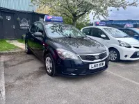 Used Kia Ceed 126 HP (92 kW) 2010 Black Hatchback
