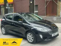 Used Ford Fiesta Zetec 2018 Black Hatchback