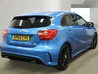 Used Mercedes A200 AMG 136 HP (100 kW) 2015 Blue Hatchback