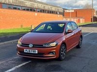 Used VW Polo SE 2018 Orange Hatchback
