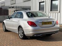 Begagnad Mercedes C220 170 HK (125 kW) 2014 Silver Sedan