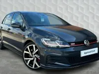 Used VW Golf VII GTI 245 HP (180 kW) 2019 Blue Hatchback