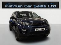Begagnad Land Rover Discovery Sport Pure 2017 Blå SUV