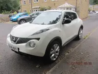Used Nissan Juke N-TEC 110 HP (80 kW) 2014 White SUV