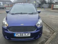 Used Ford Ka Plus Zetec 85 HP (62 kW) 2017 Blue Hatchback
