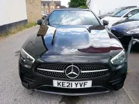 Used Mercedes E300 AMG line 2021 Black Cabriolet