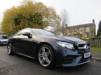 Used Mercedes E220 AMG Line Premium 2018 Blue Coupe
