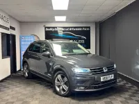 Usado VW Tiguan SEL 150 HP (110 kW) 2018 Cinzento SUV
